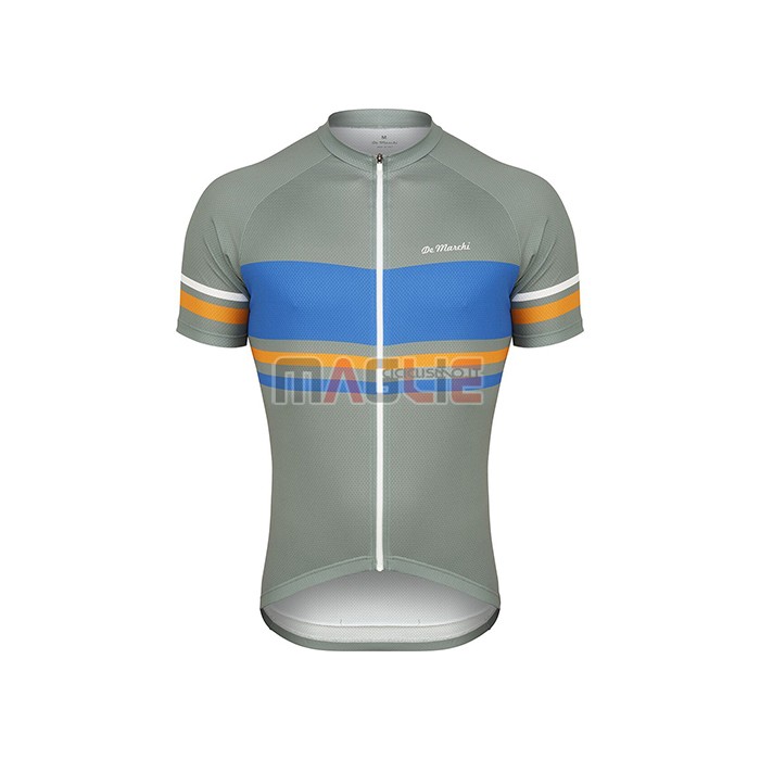 Maglia De Marchi Manica Corta 2021 Verde Blu